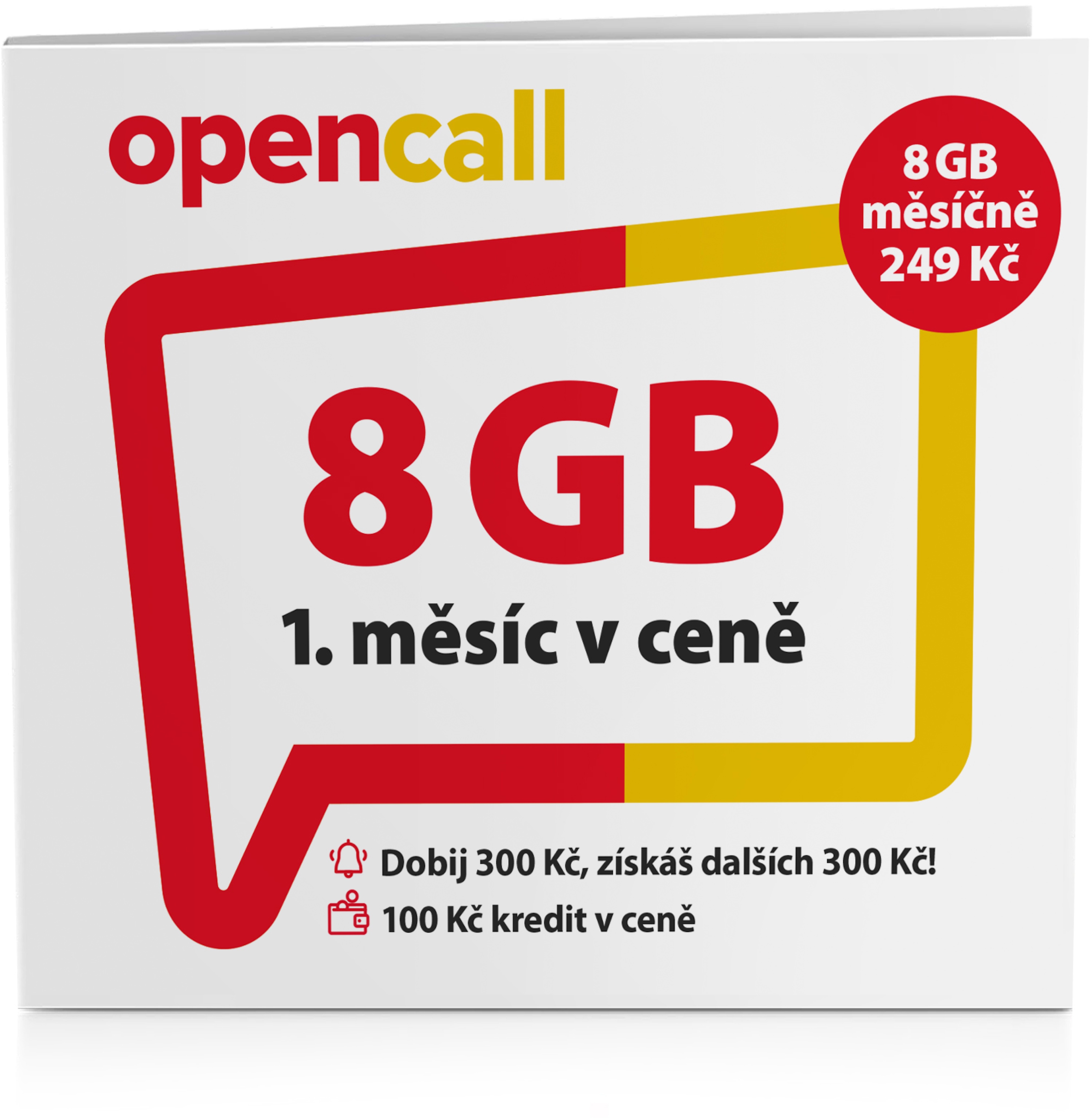 OpenCall Předplacená karta