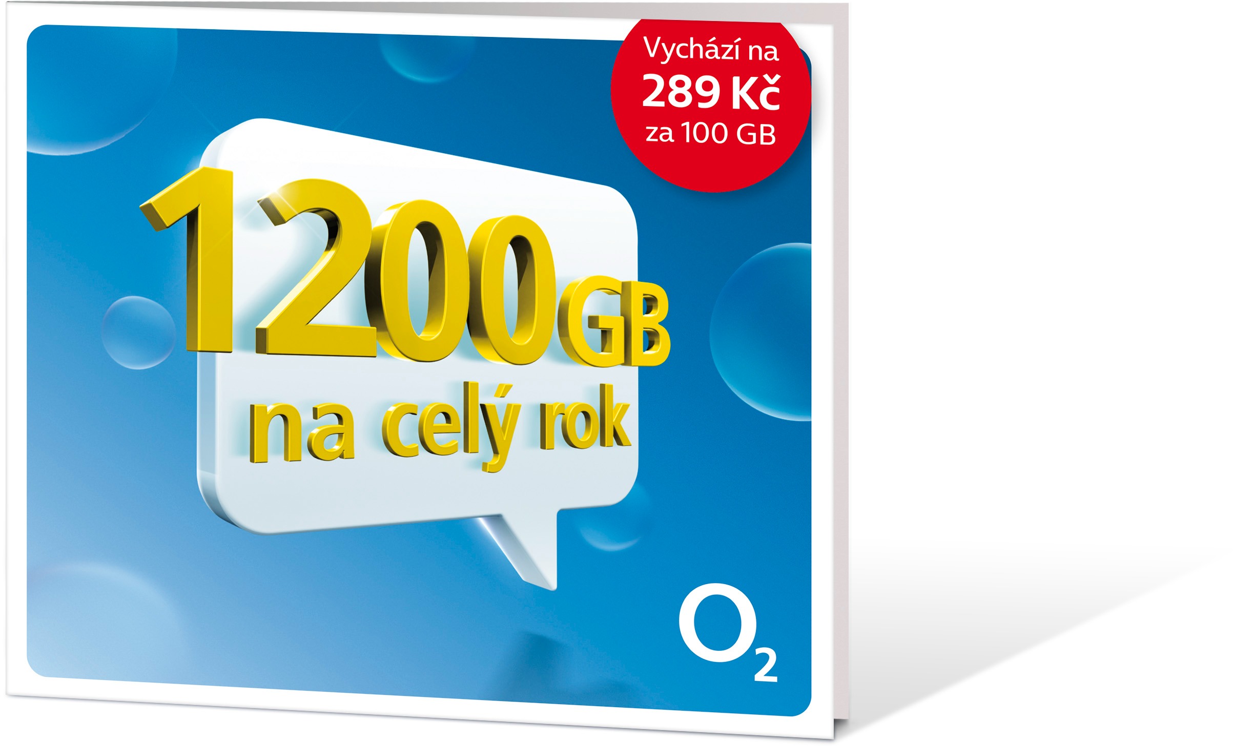 O2 Roční datové připojení 1,2TB