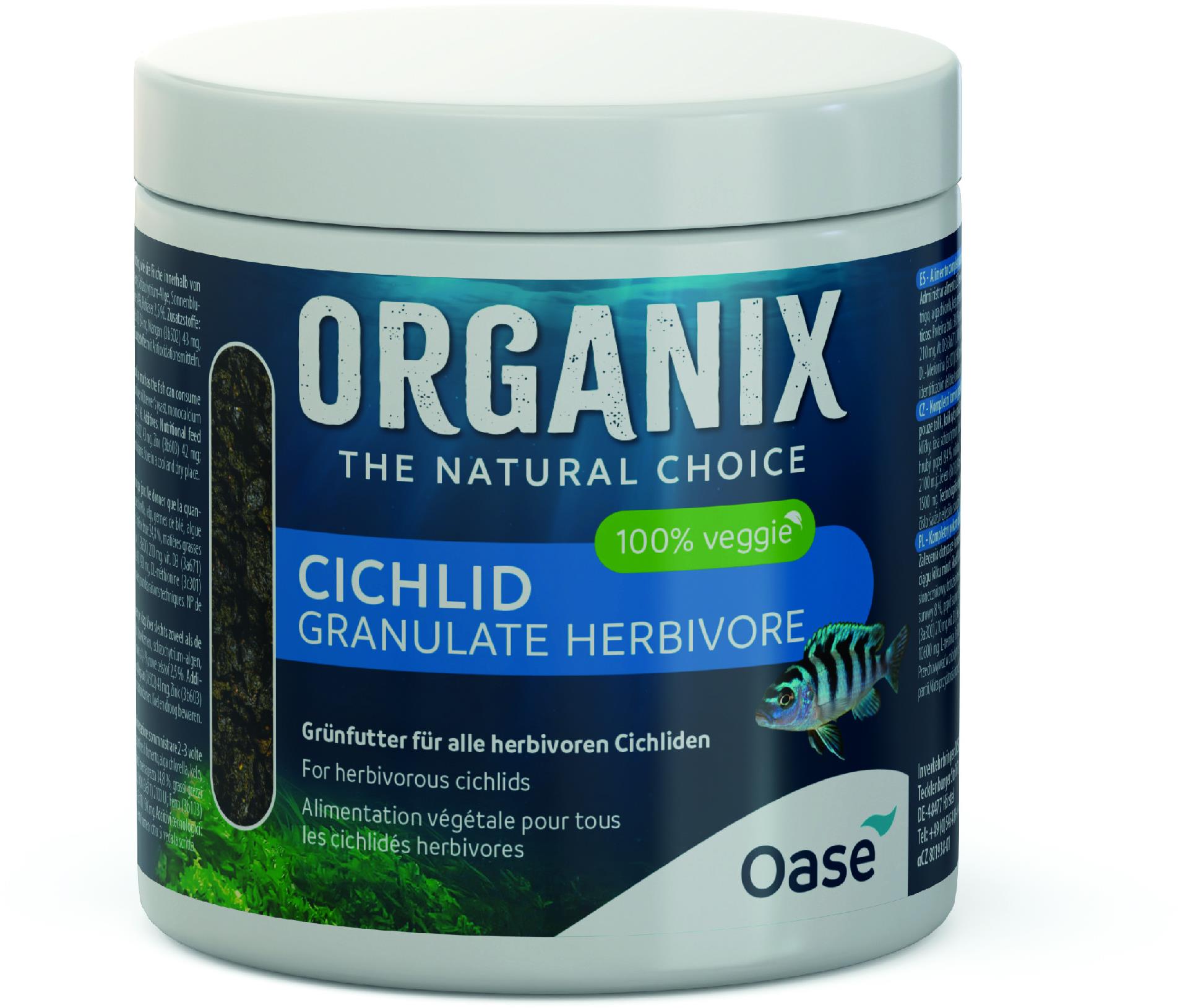 ORGANIX Cichlid Herb. Granulate 500 ml