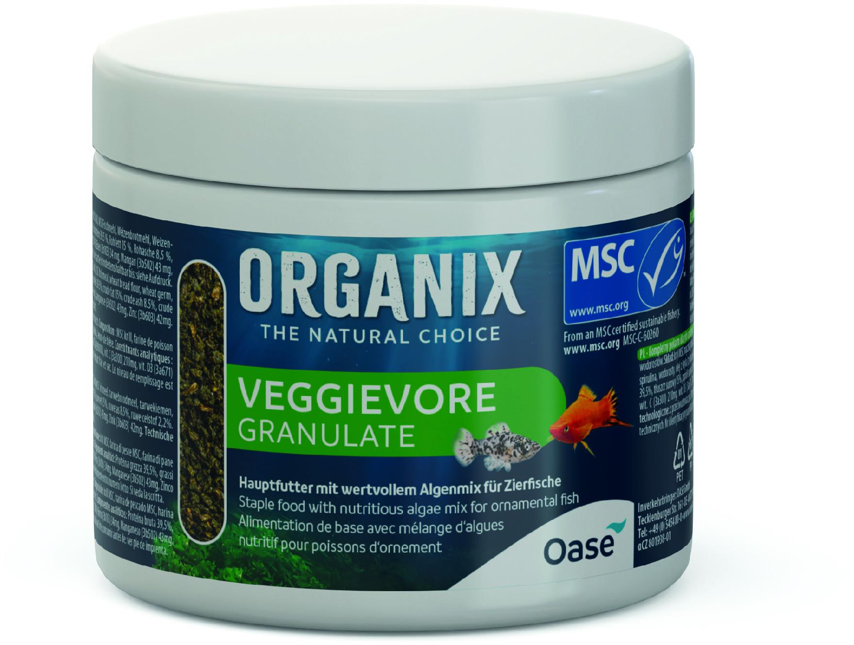 ORGANIX Veggievore Granulate 175 ml MSC