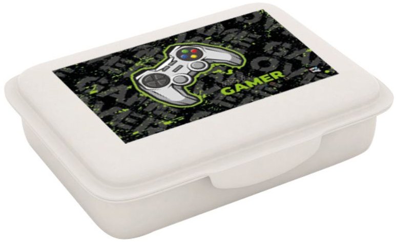 OXYBAG Box na svačinu s přihrádkou Gamer