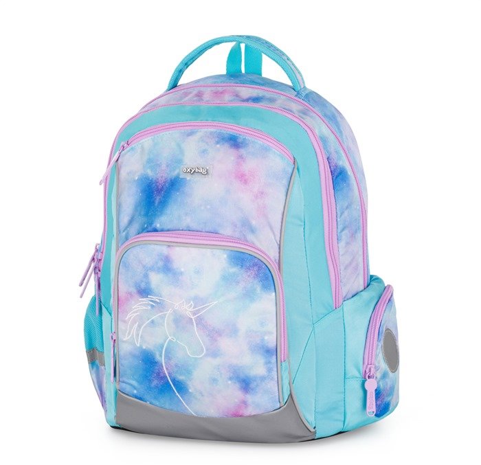 OXYBAG Školní batoh OXY GO Unicorn