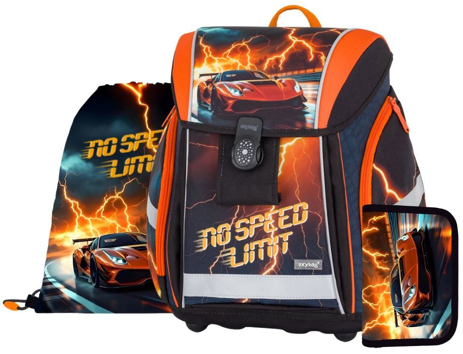OXYBAG Školní set 3 ks PREMIUM LIGHT auto 2