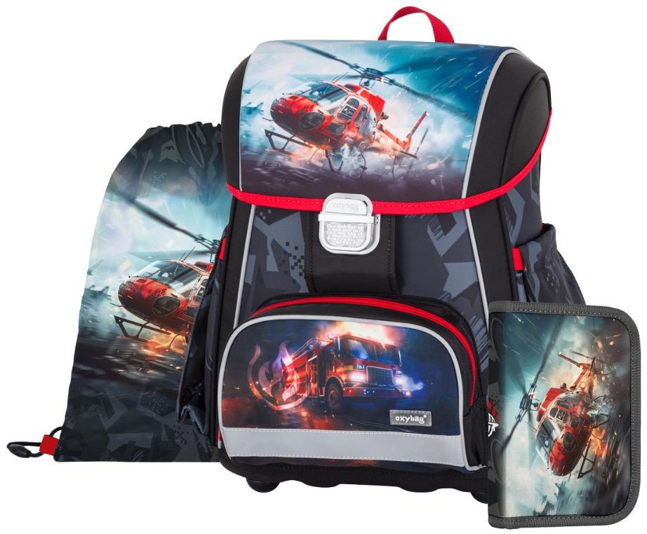 OXYBAG Školní set 3 ks PREMIUM Hasiči