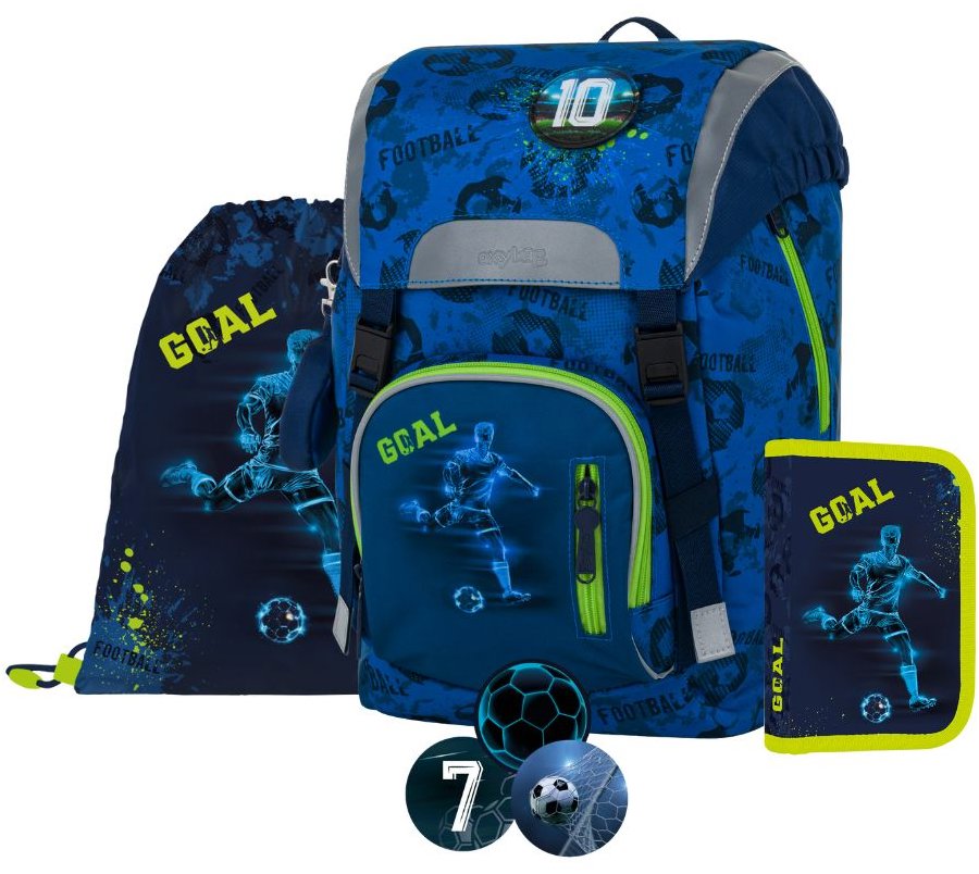 OXYBAG Školní set 4 ks OXY SKY Football