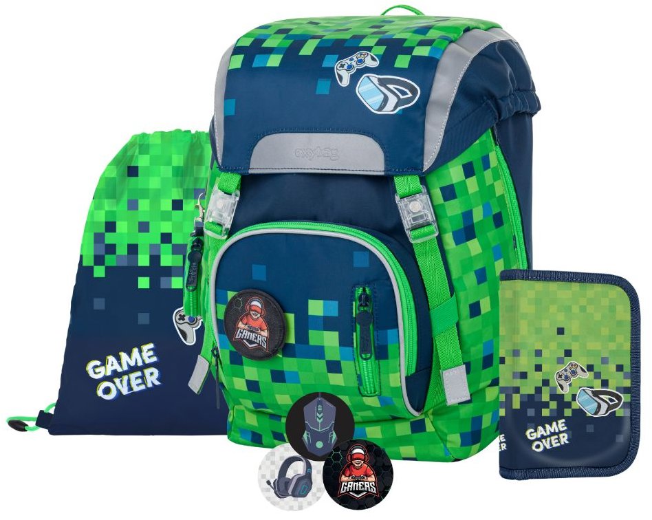 OXYBAG Školní set 4 ks OXY SKY Gamer