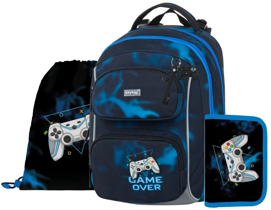 OXYBAG Školní set 3 ks OXY JUMPER Gamer