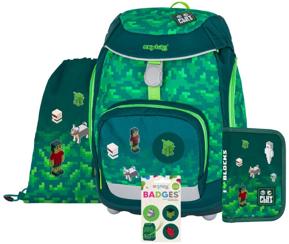 OXYBAG Školní set 4 ks OXY Sherpy Playworld