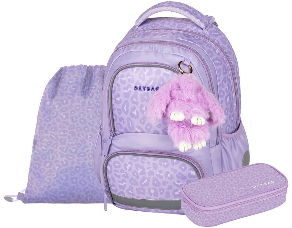 OXYBAG Školní set 3 ks OXY NEXT Bunny