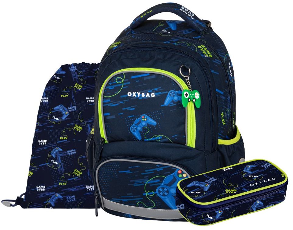 OXYBAG Školní set 3 ks OXY NEXT Gamer