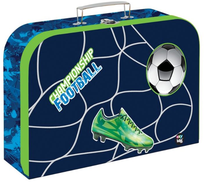 OXYBAG Premium Light Kufřík lamino 34 cm fotbal