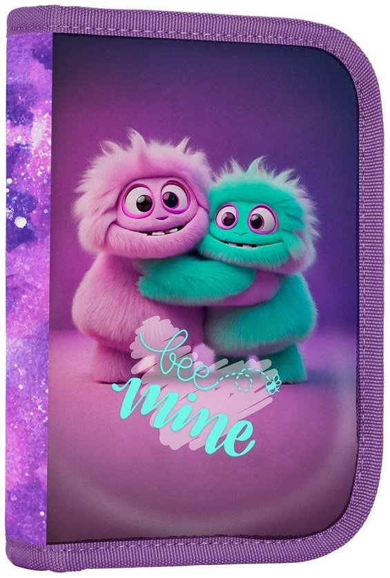 OXYBAG Penál 1patrový 2 chlopně, prázdný Monster