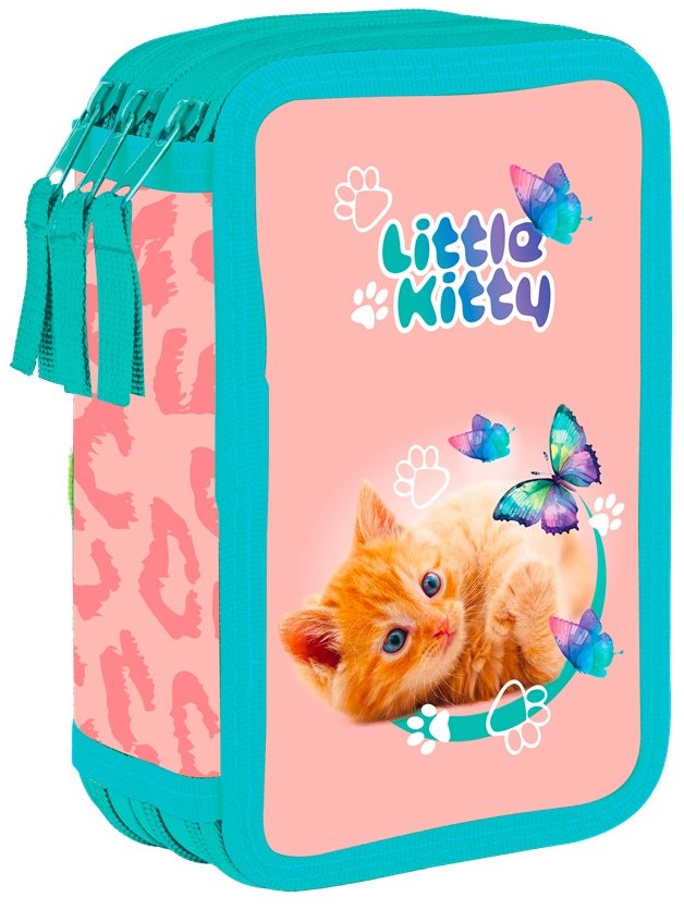 OXYBAG Penál 3patrový prázdný Kočka