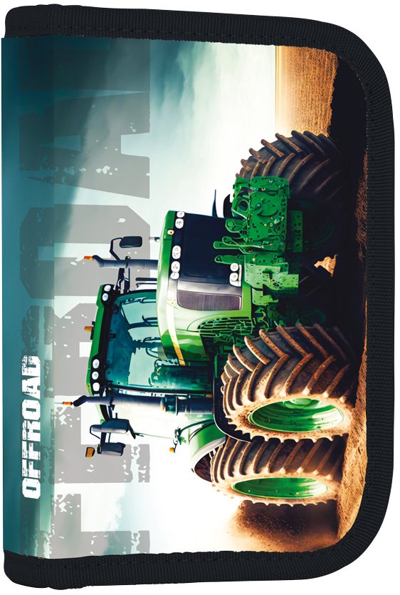 OXYBAG Penál 1patrový 2 chlopně, prázdný Tractor