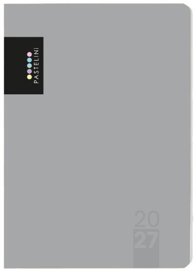 OXYBAG Pastelini denní 2027 A5, šedý