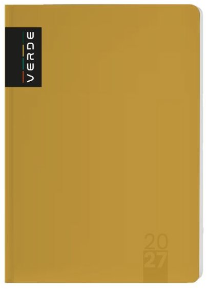 OXYBAG Verde denní 2027 A5, hořčicový