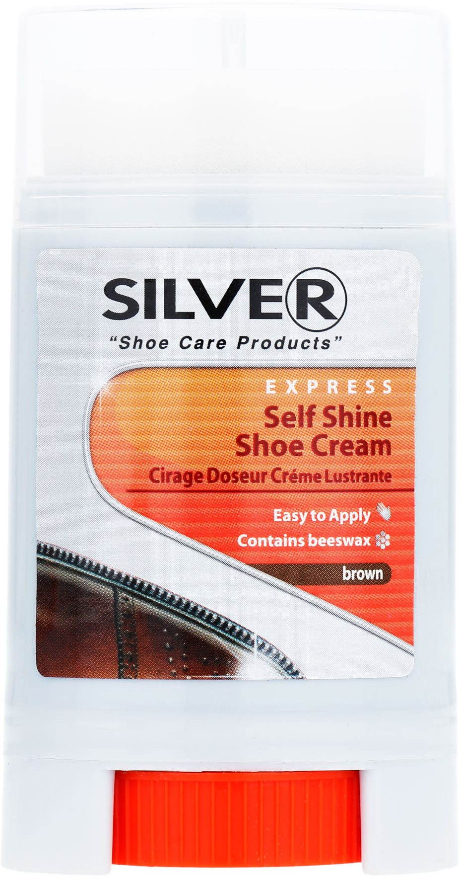 SILVER Krém samoleštící se šroubovacím systémem - hnědý 50 ml
