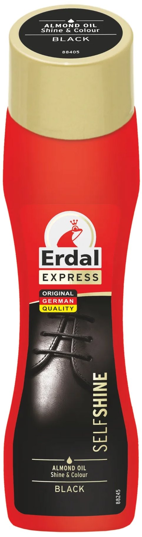 ERDAL Lesk na černou obuv 65 ml