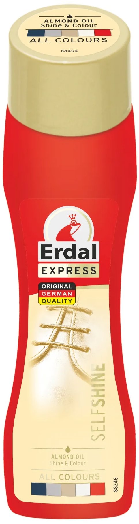 ERDAL Lesk na obuv bezbarvý 65 ml