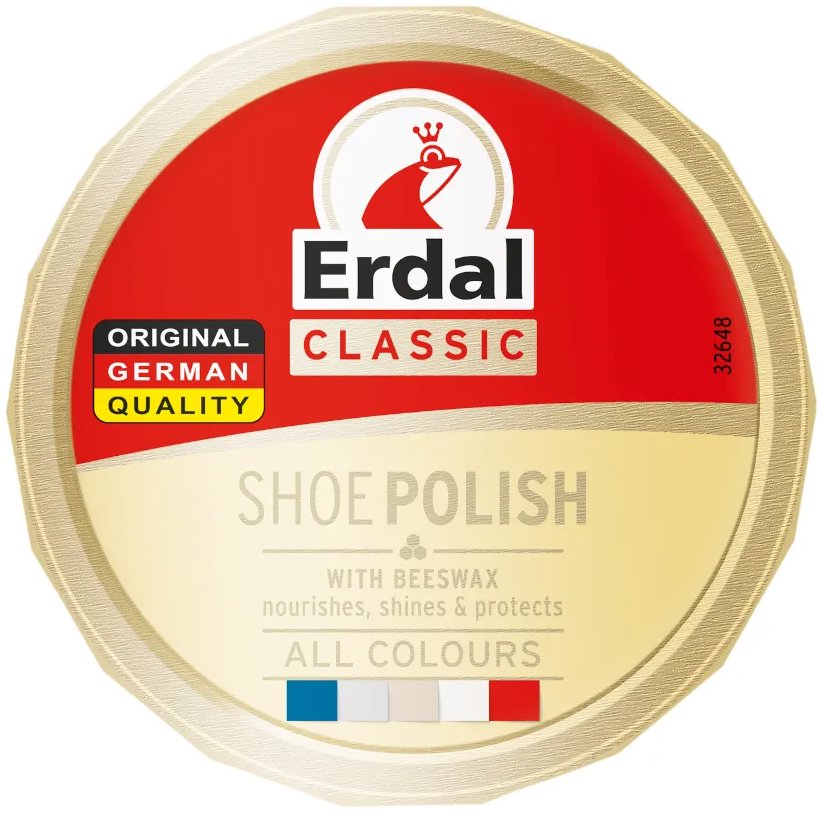 ERDAL Bezbarvý krém na obuv 55 ml