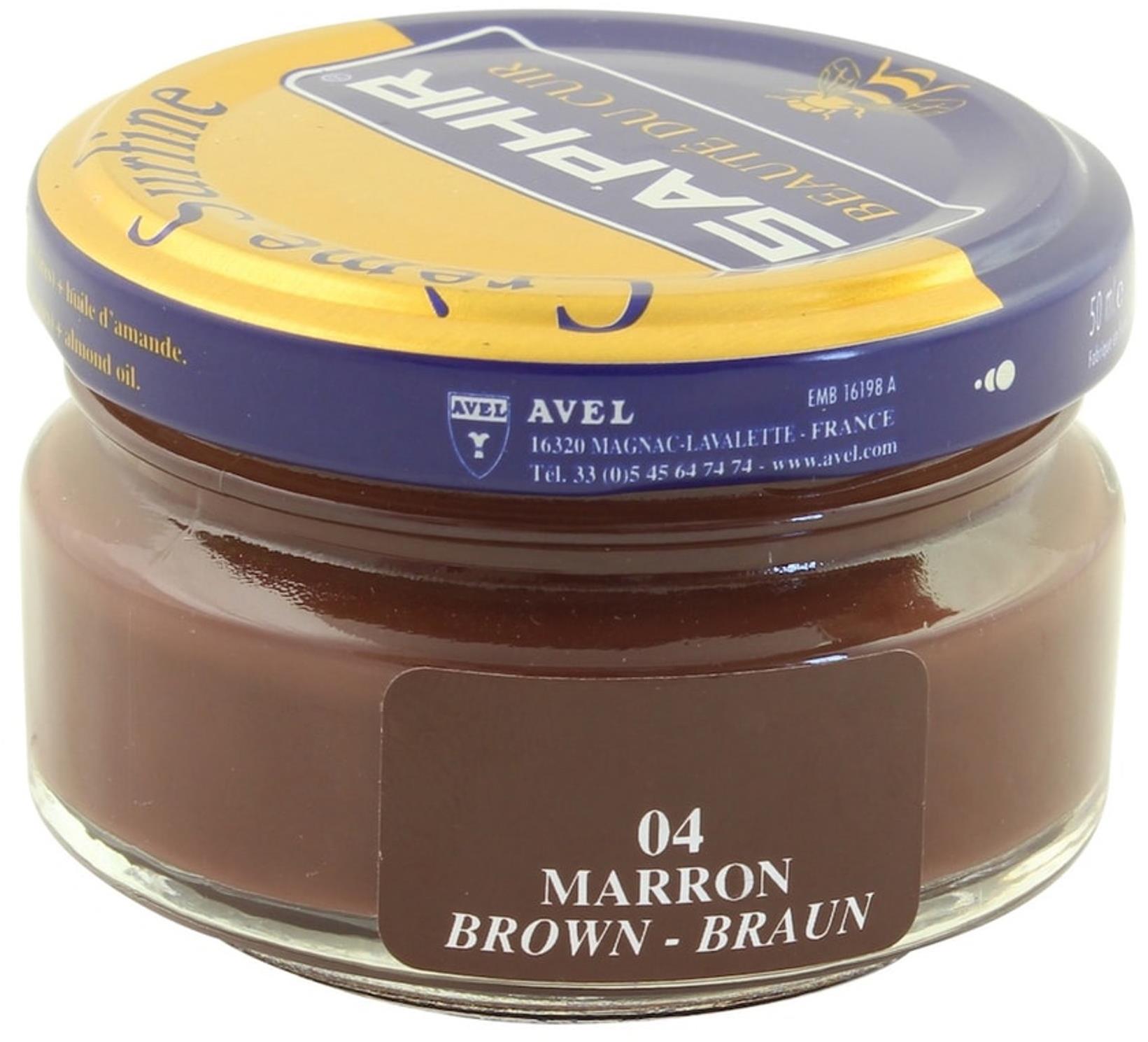 SAPHIR Beauté du Cuir Créme Surfine 50 ml Brown