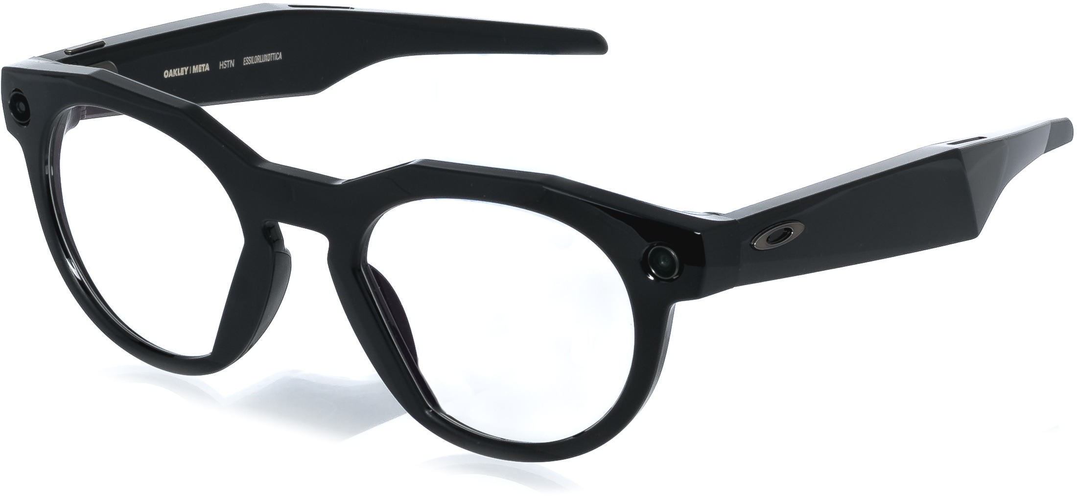 Meta Oakley Meta HSTN Smart Glasses - Black, Clear to Amethyst Transitions