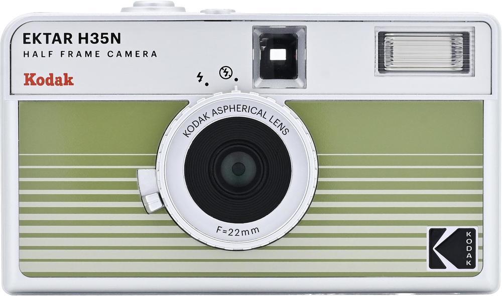 Kodak EKTAR H35N Camera Striped Green