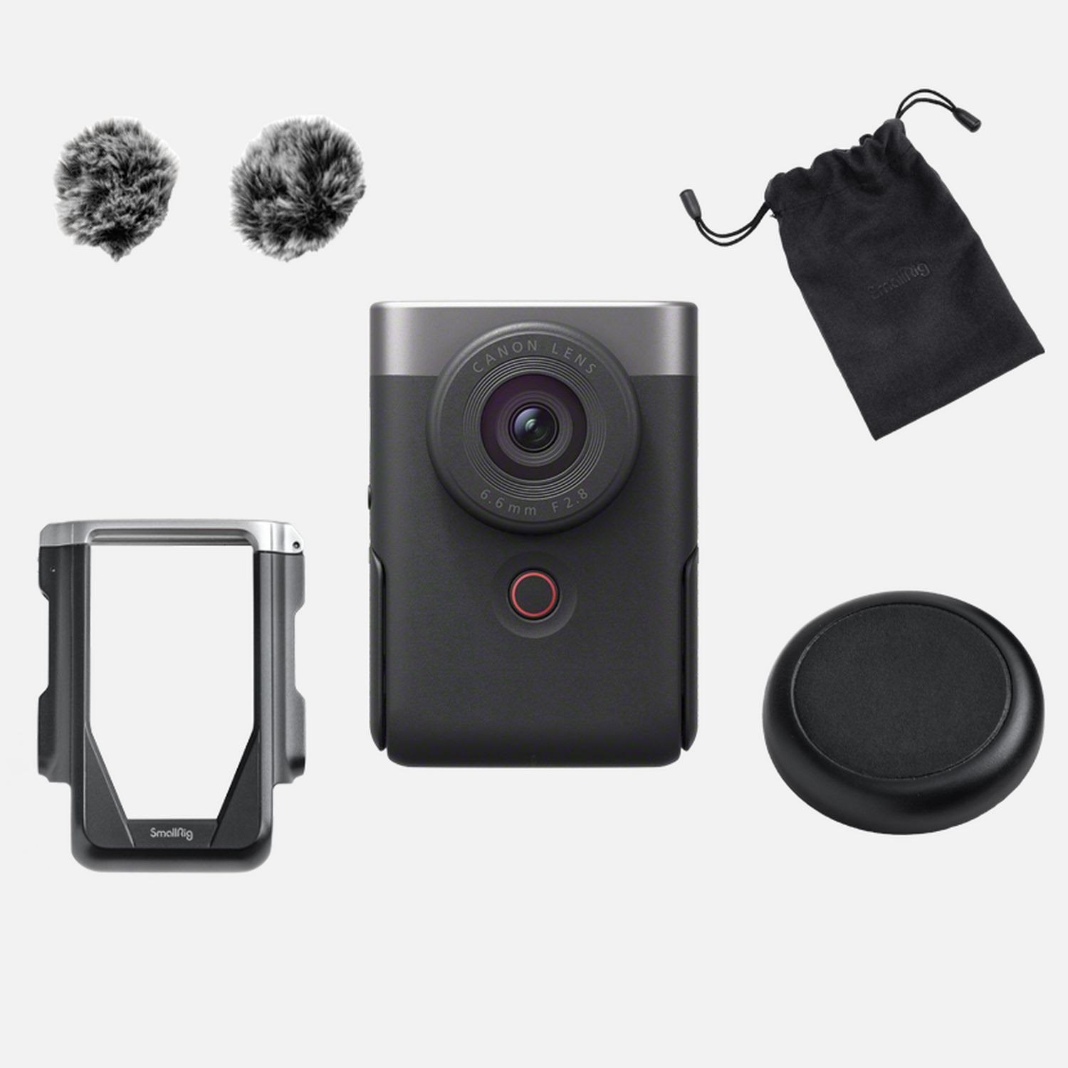 Canon PowerShot V10 Advanced Vlogging Kit stříbrná