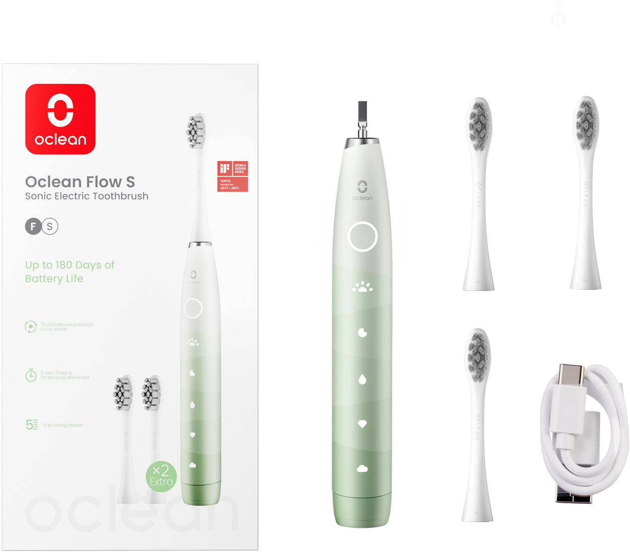 Oclean Flow S Green