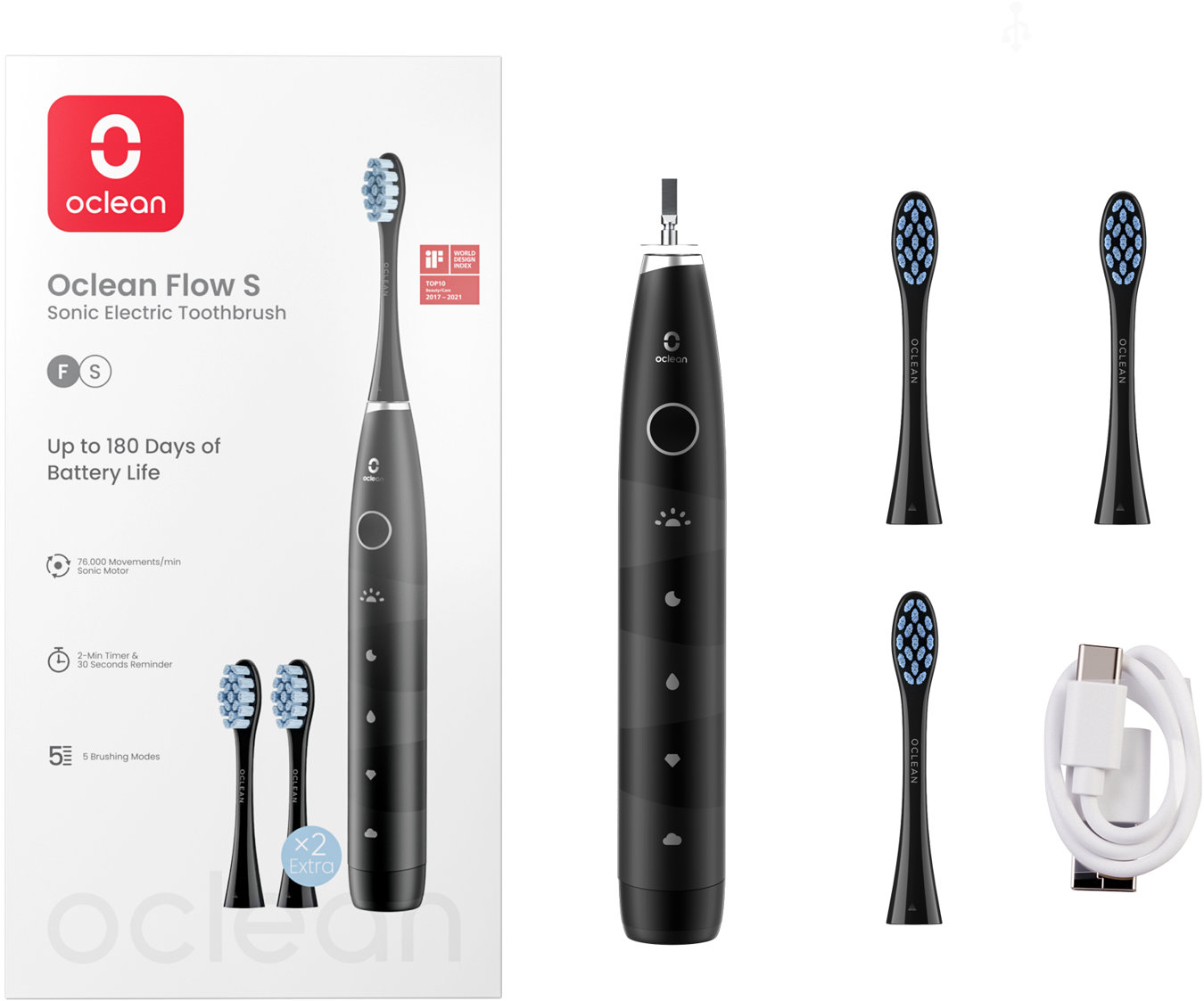 Oclean Flow S Black