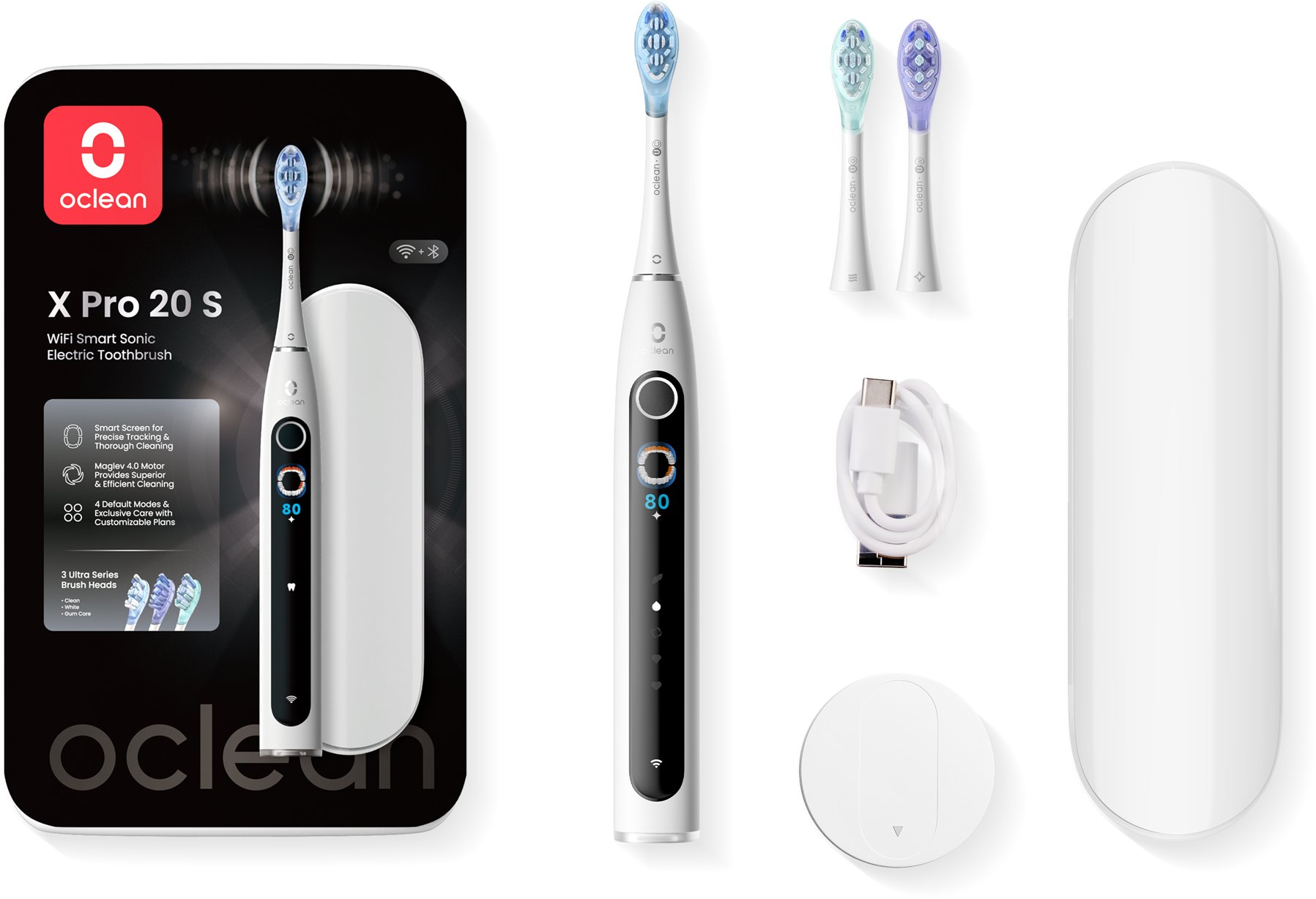 Oclean X Pro 20 Set White