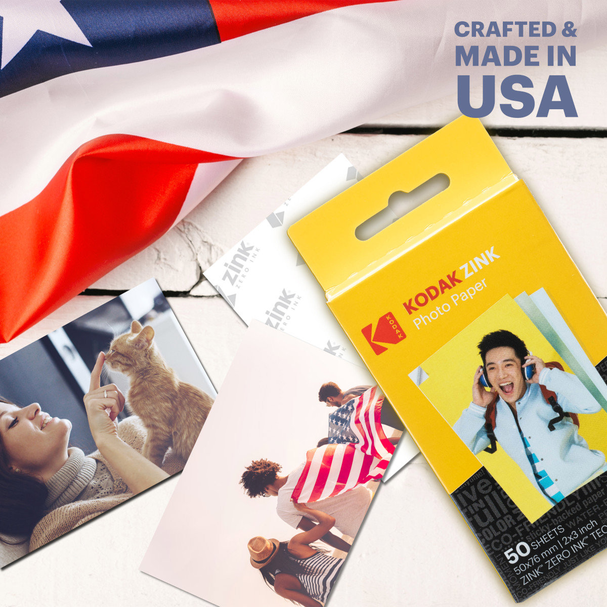 Kodak Zink 2x3 Paper - 50 Pack