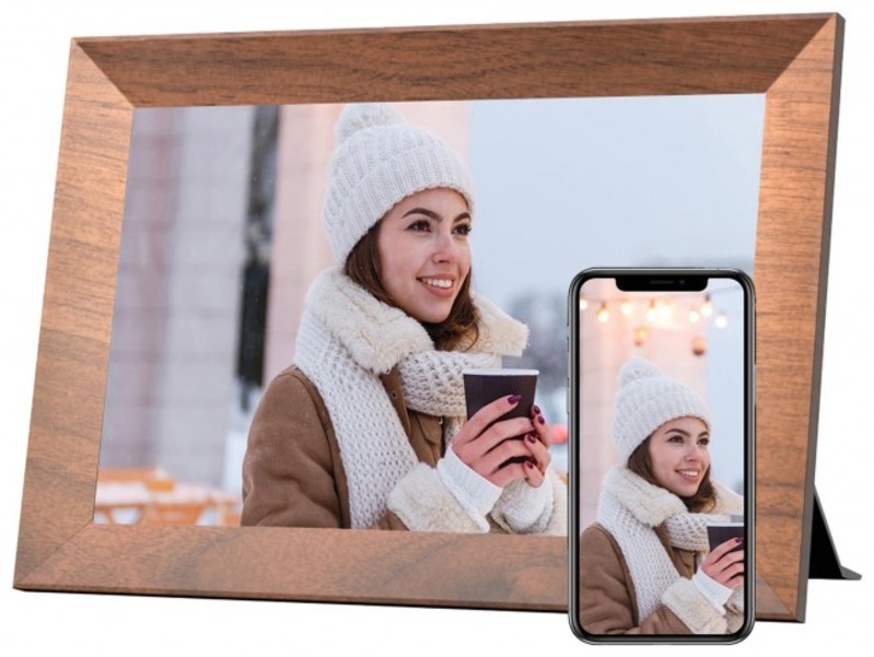 Digitální fotorámeček KODAK CF102P Woodgrain s dřevěným designem