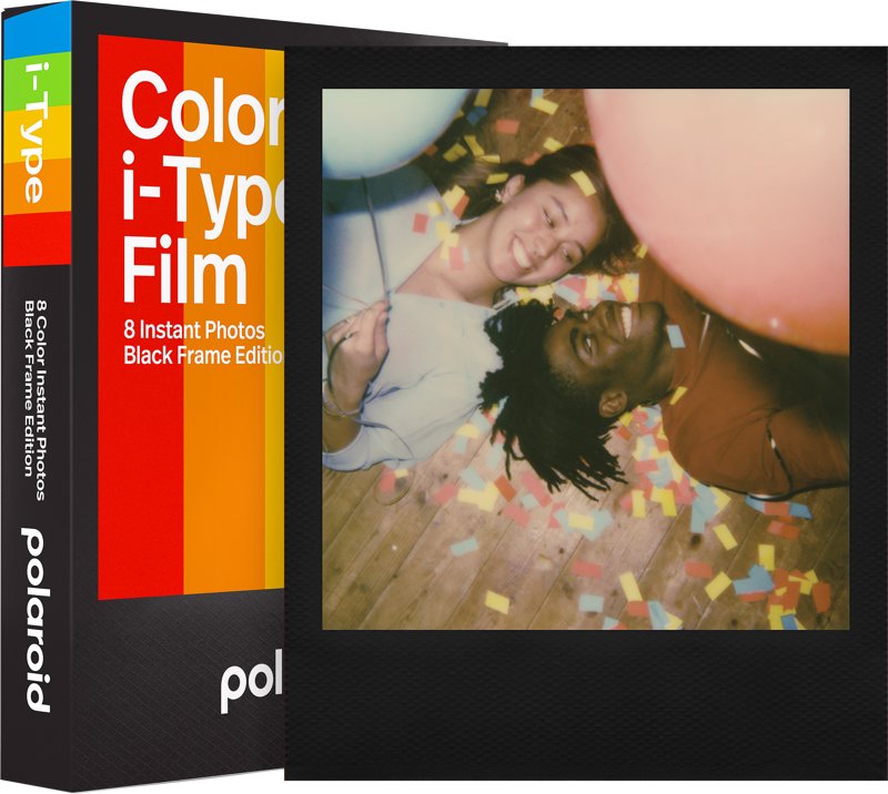 Polaroid Color film I-Type Black Frame Edition