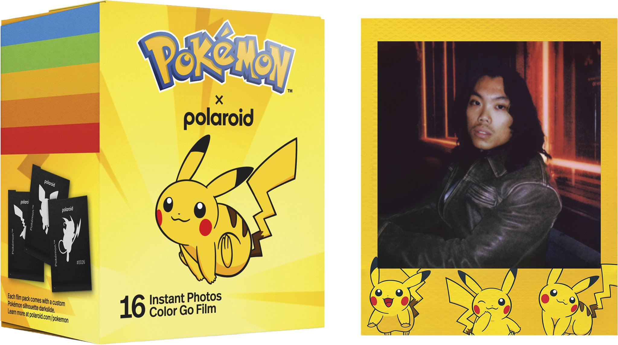 Polaroid Color film for Go Pokemon Light Frame (Double Pack)