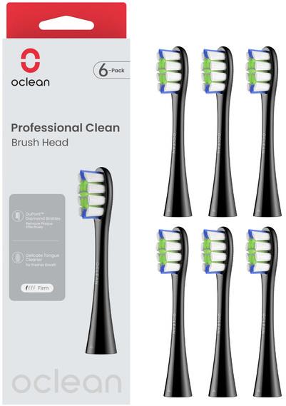 Oclean Professional Clean P1C5 B06 6 ks černé