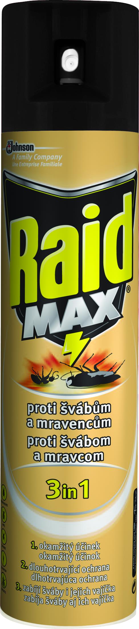 RAID Proti lezoucímu hmyzu 400 ml