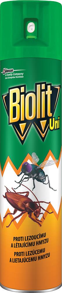 BIOLIT UNI Proti létajícímu a lezoucímu hmyzu 400 ml