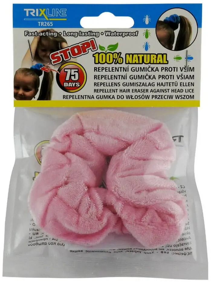 Trixline gumička proti vším různé barvy 1 ks