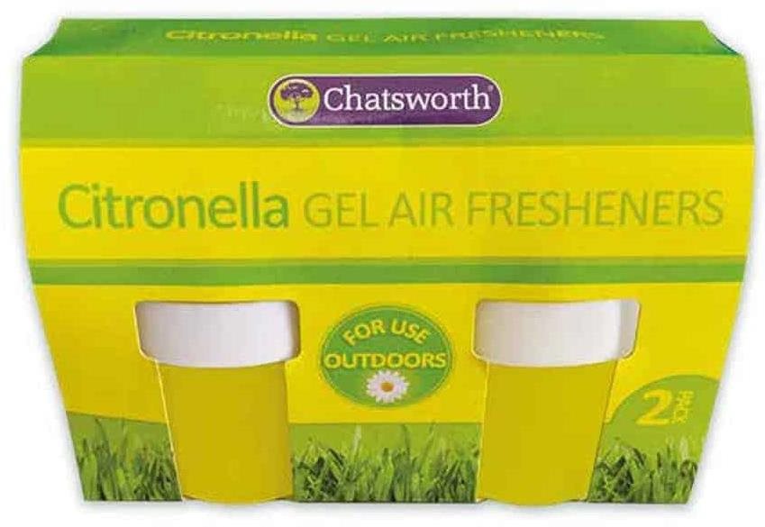 CITRONELLA gelové osvěžovače proti hmyzu 2 ks