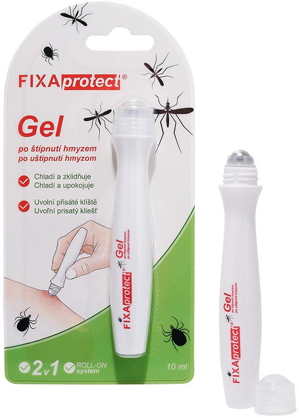 FIXAPROTEXT 2v1 gel po štípnutí hmyzem a k odstranění klíštěte 10 ml