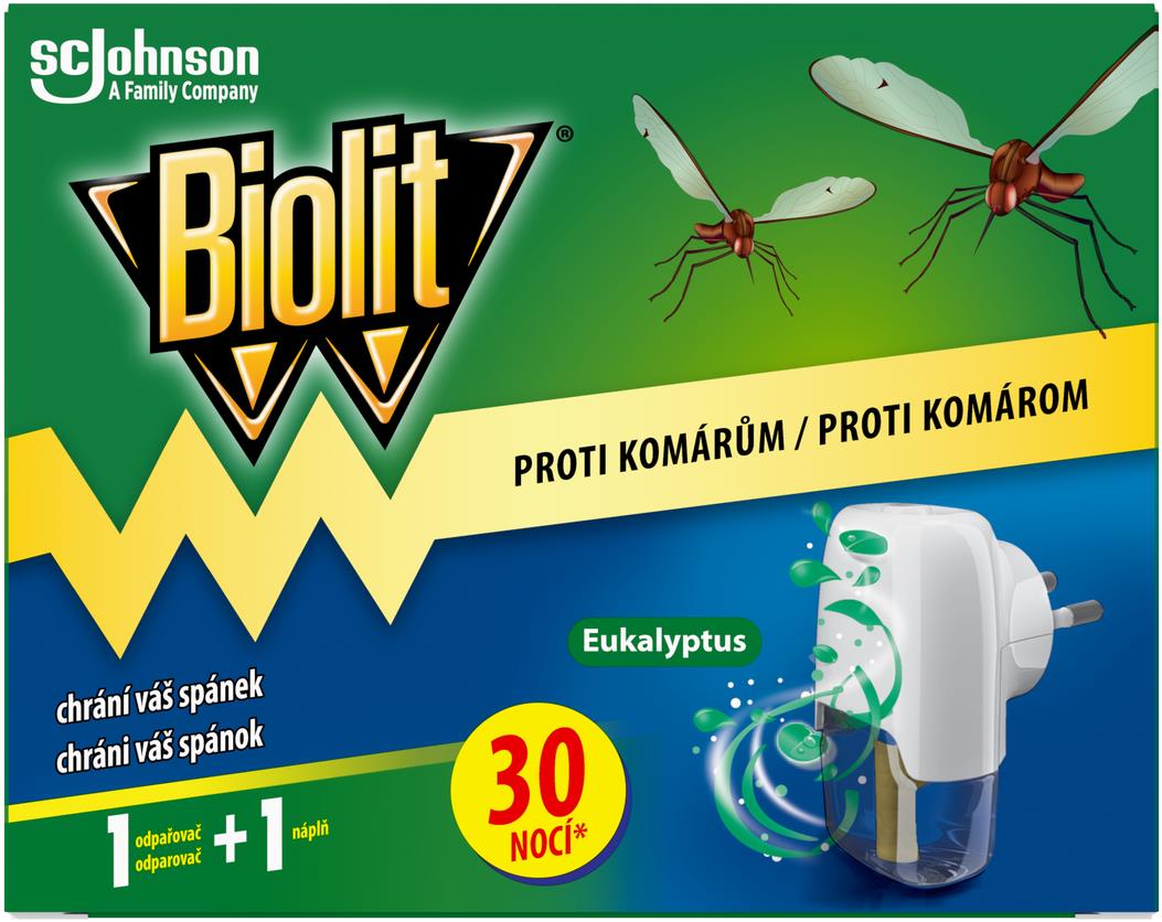BIOLIT Elektrický odpařovač eukalyptus 21 ml
