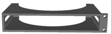 D-TP226 do racku 10/19" pro TP-Link TL-SG108-M2/TL-SX105/ER7206/ER7212PC