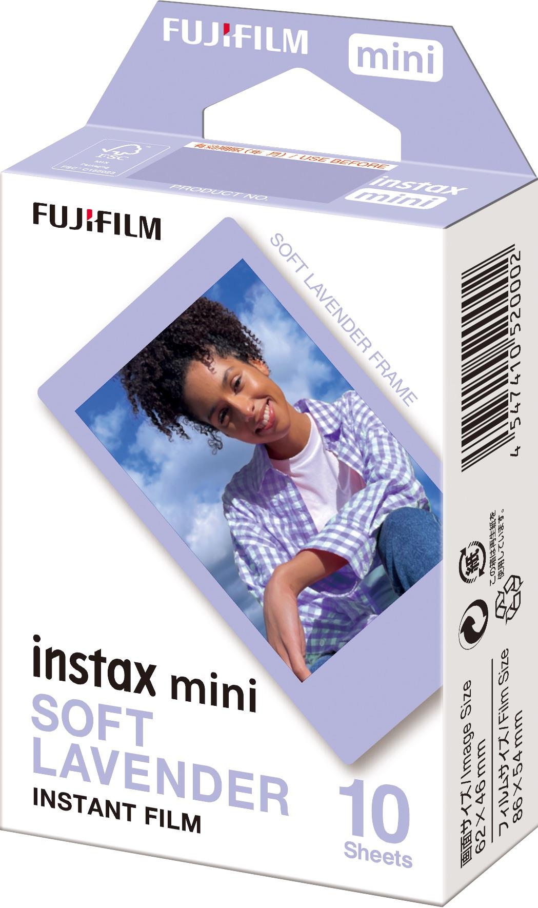 Originální Fujifilm filmy Instax Mini Soft Lavender 10ks