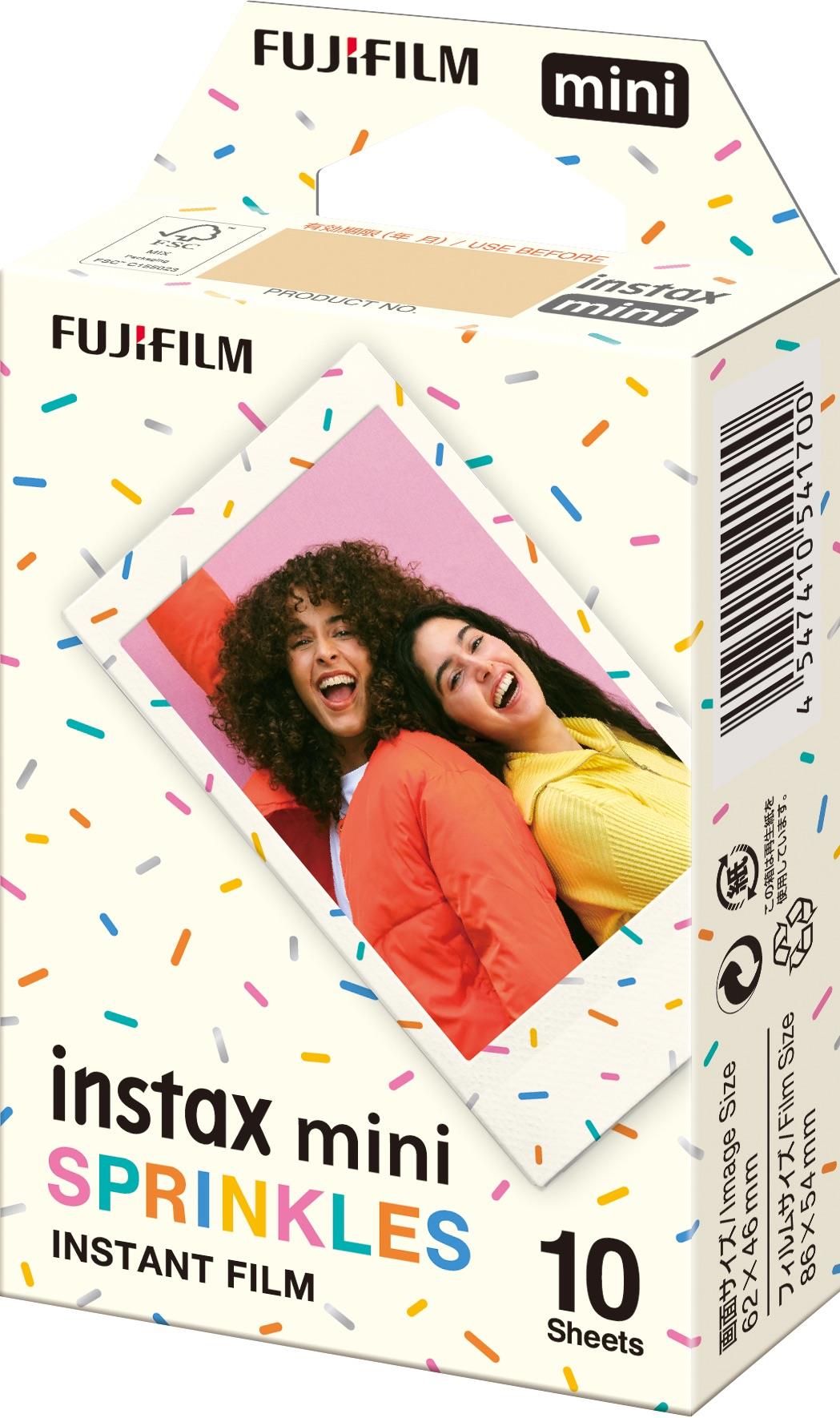 Instax mini Sprinkles - jedinečná kombinace barev a efektů