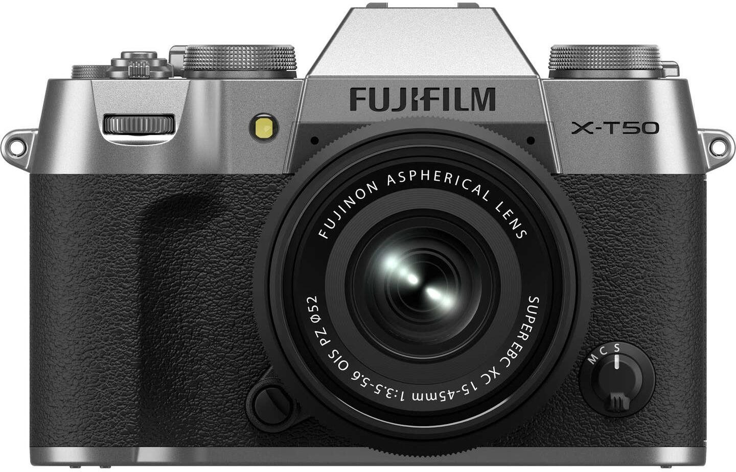 Fujifilm X-T50 stříbrný + XC 15-45mm f/3,5-5,6 OIS PZ