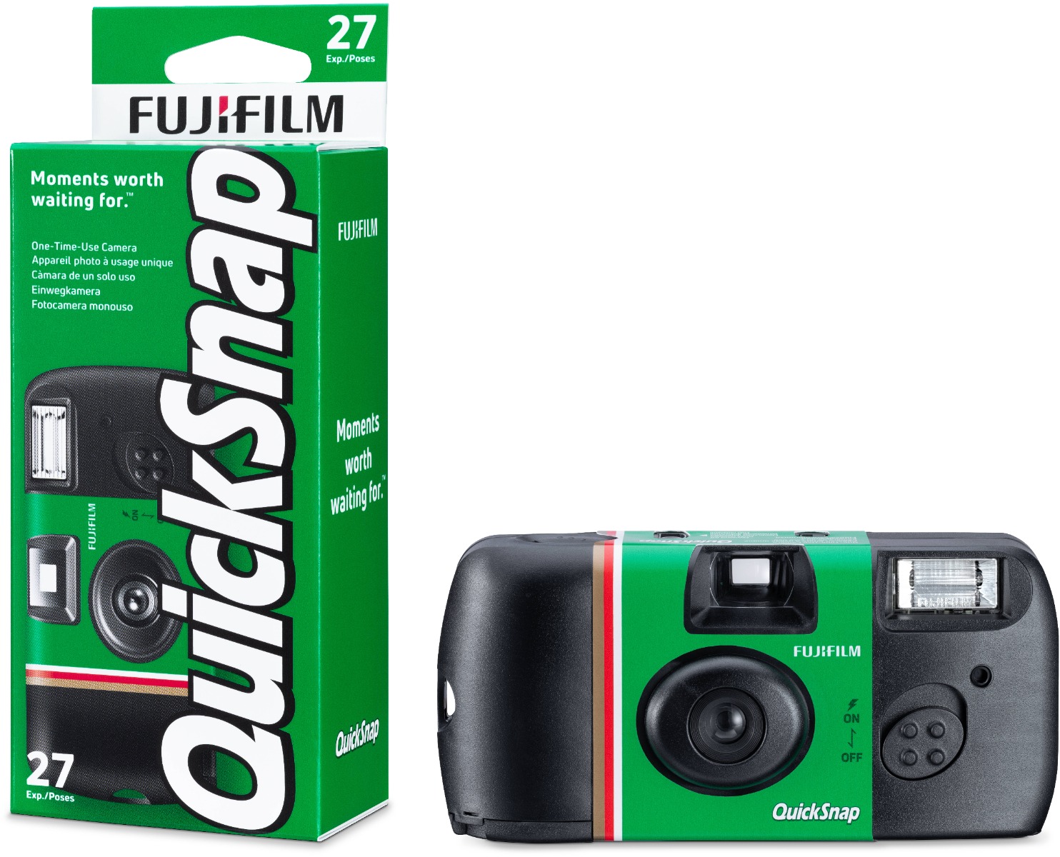 Fujifilm QuickSnap duhový 400/27