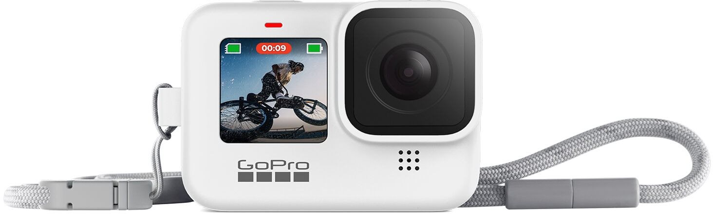 GoPro Obal + šňůrka (bílý) (Sleeve + Lanyard White)