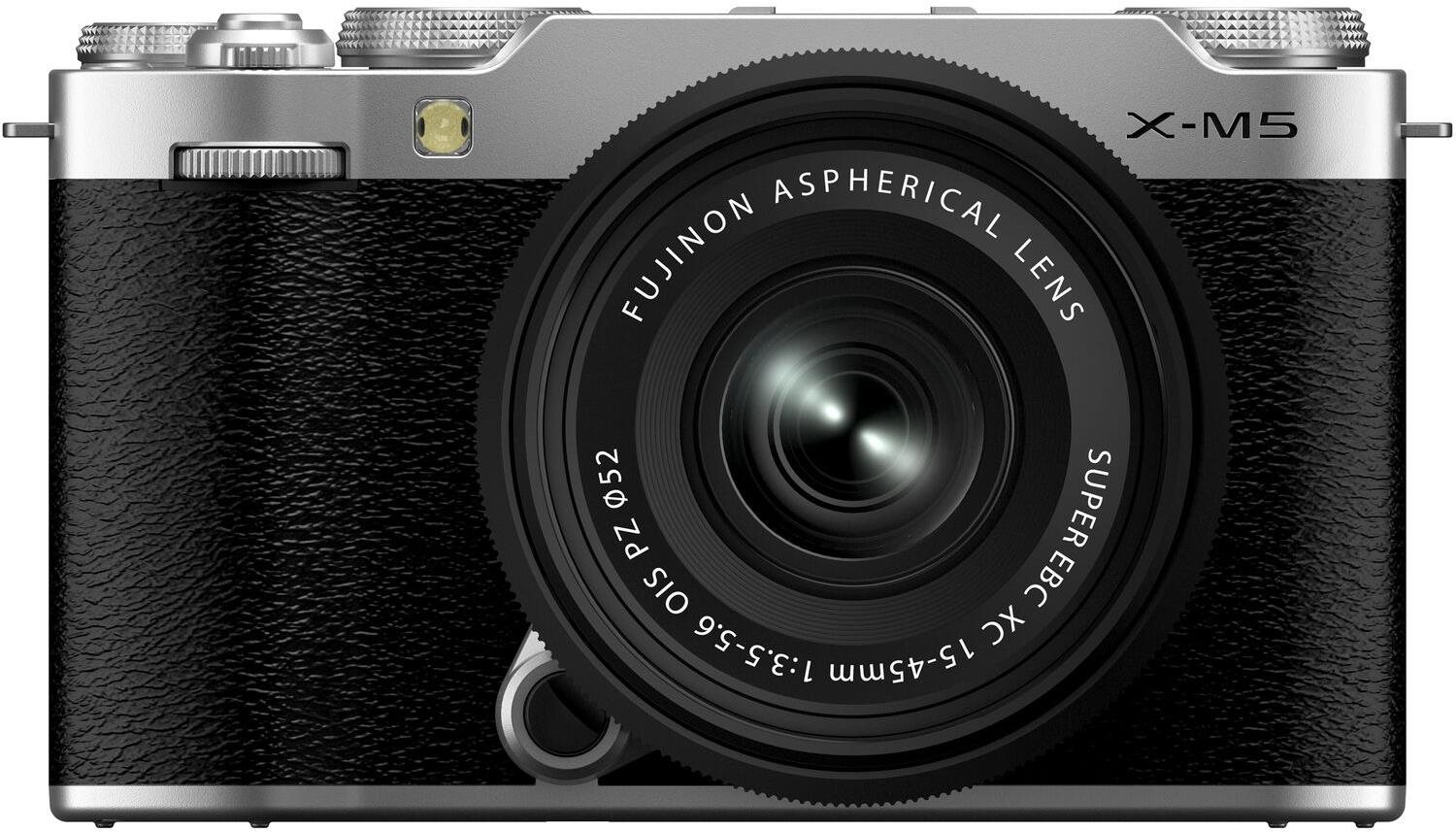 Fujifilm X-M5 Silver + XC 15-45mm f/3,5-5,6 OIS PZ