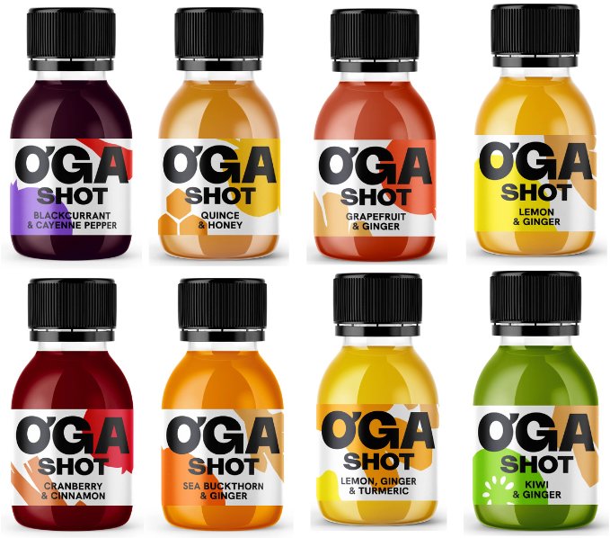 OGA Shot Daily Set 8 příchutí